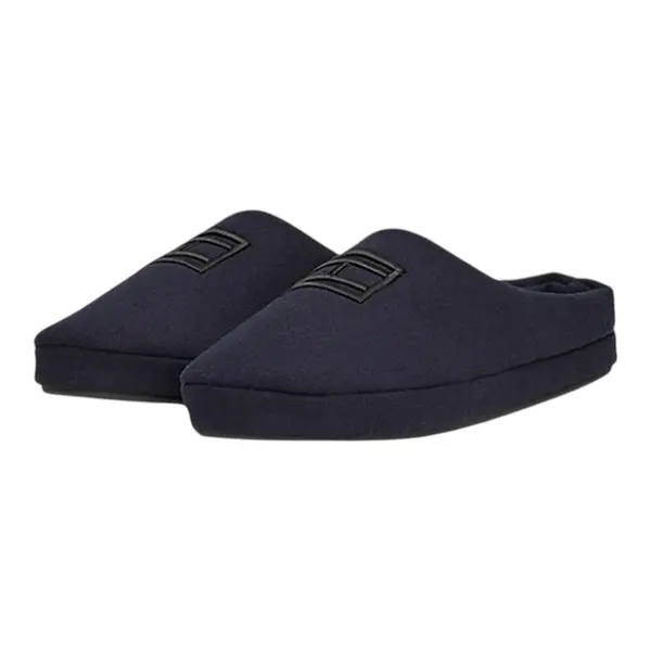 FM0FM05227-DW5 Tommy Hilfiger muške kućne papuče Flag Warm Felt tamnoplave