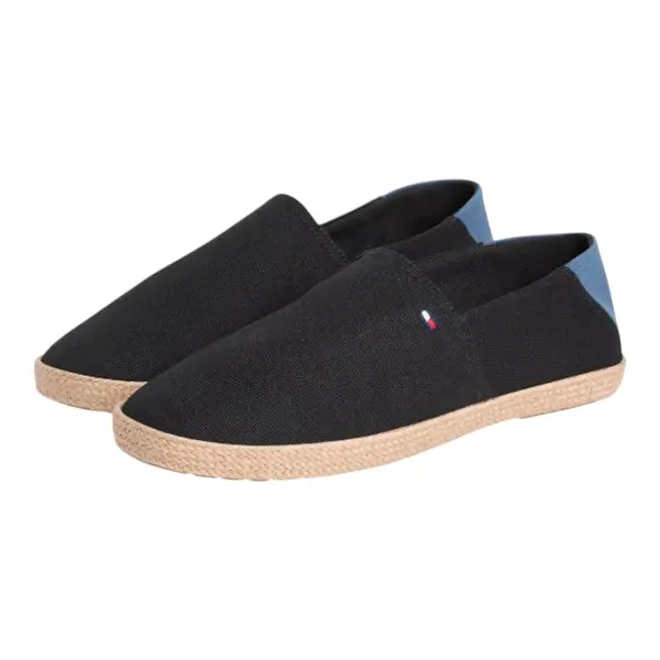 FM0FM05792-BDS-460 Tommy Hilfiger CORE HILFIGER ESPADRILLE TEXTILE Black