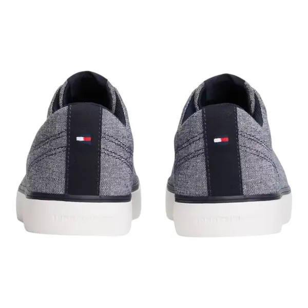 FM0FM05823-BDS Tommy Hilfiger muške pletene tenisice TH Court Knit crne