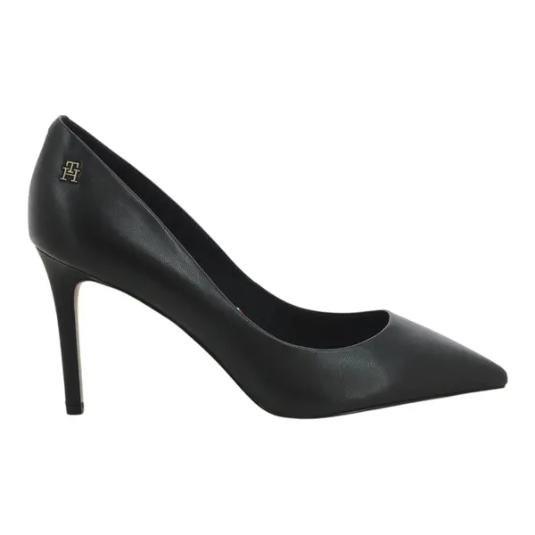FW0FW07861-BDS Tommy Hilfiger ženske kožne salonke Essential Pointed Pump crne