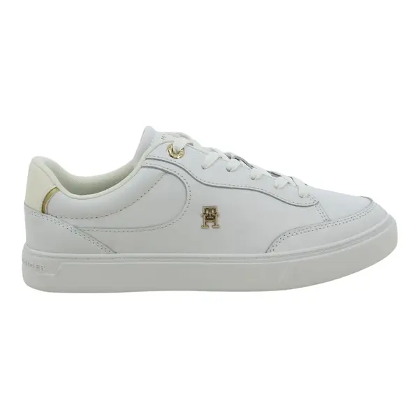 FW0FW08322-YBS TOMMY HILFIGER ESSENTIAL CHIC COURT White - Zenske bijele tenisice