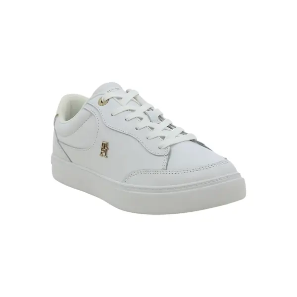 FW0FW08322-YBS TOMMY HILFIGER ESSENTIAL CHIC COURT White - Zenske bijele tenisice