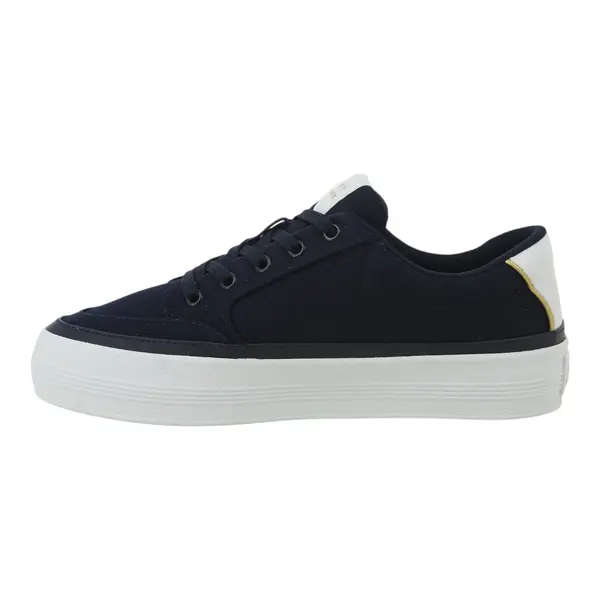 FW0FW08323-DW6 TOMMY HILFIGER ESSENTIAL VULC TEXTILE Navy Blue - Zenske platnene tenisice