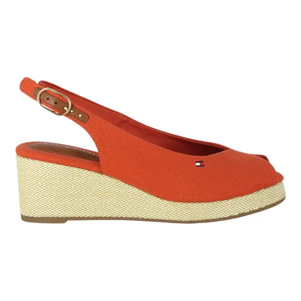 Tommy Hilfiger narančaste sandale na punu petu FW0FW08595-SN2