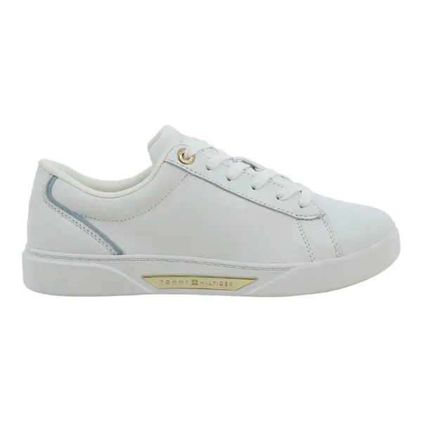 Tommy Hilfiger ženske kožne tenisice Chic Court Sneaker bijela FW0FW08642-YBS