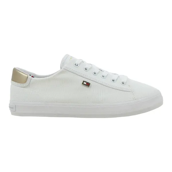 Tommy Hilfiger ženske platnene tenisice Vulc Canvas Lace Up bijela FW0FW08647-YBS