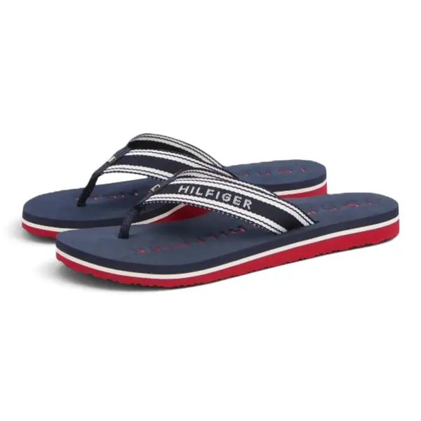 Tommy Hilfiger ljetne sandale TH Webbing Summer Sandal RWB FW0FW09193-0GY