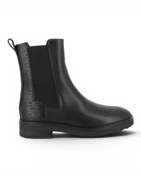 HW0HW01699-BEH Crne ženske Chelsea čizme Cleat – Calvin Klein