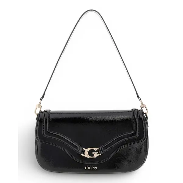 HWTG7993200-BLA Guess DEA FLAP SHOULDER BAG BLA