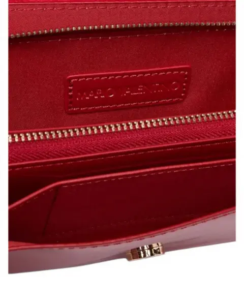 VBS9IE17VER-RUBINO Crvena lakirana torbica preko ramena VBS9IE17VER - Valentino Bags