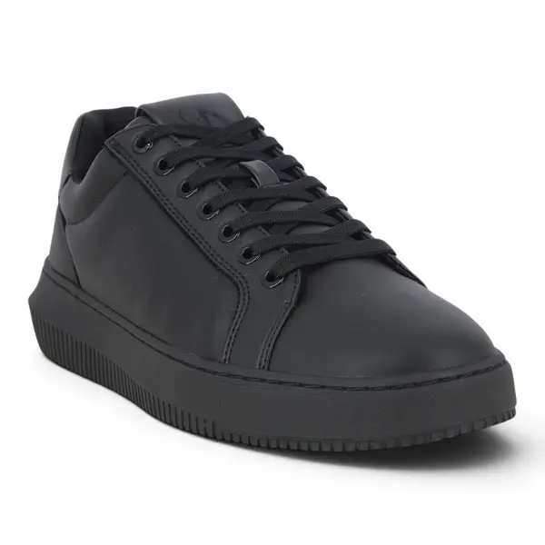 YM0YM01124-0GJ CK JEANS CHUNKY CUPSOLE CLEAN LOW Triple Black