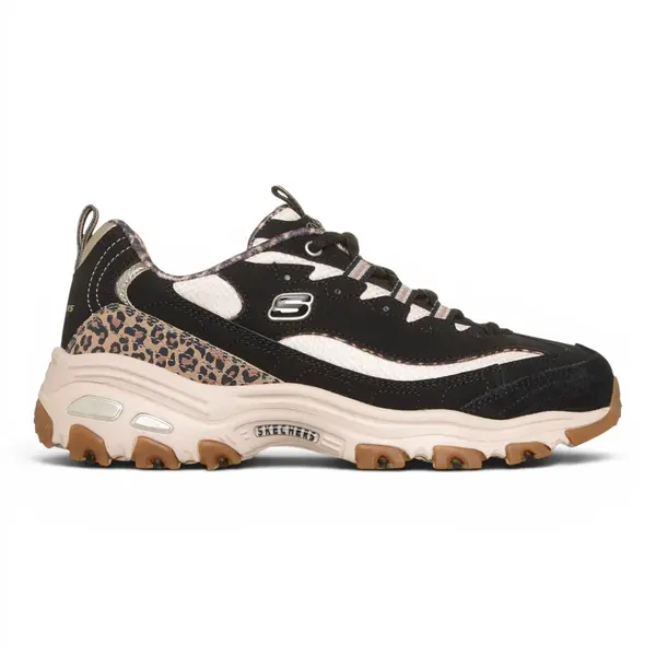 150877-BLK Skechers D'LITES-WILD CHARM