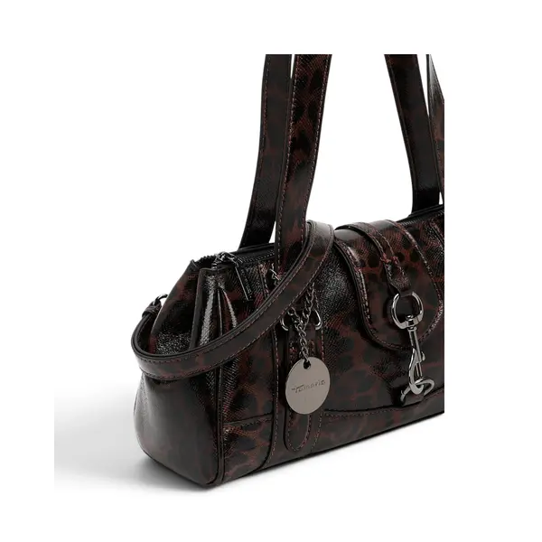 34992-200 Ženska shopper torba Marina Leo / Crno-smeđa - Tamaris