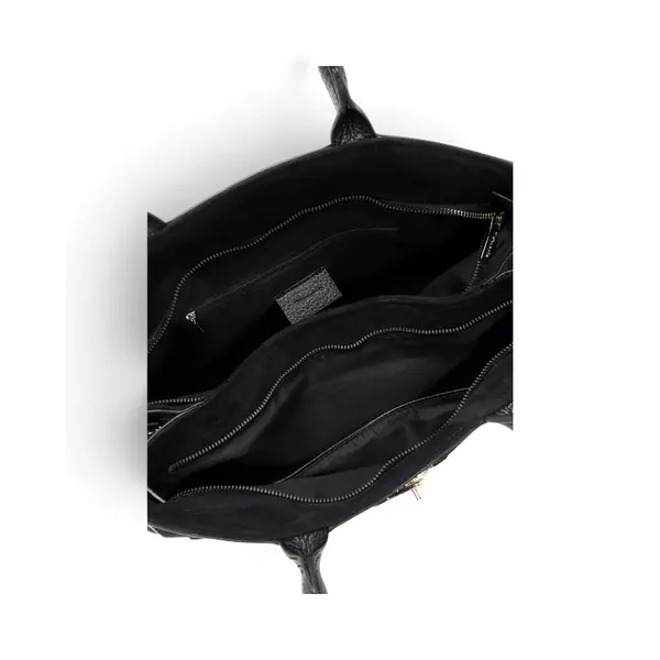 35022-100 Ženska shopper torba Martina / Crna - Tamaris