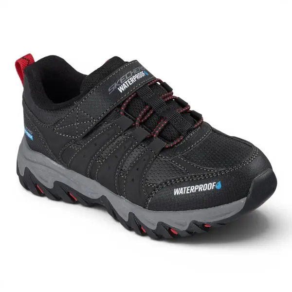 406366L-BLK Dječje tenisice Hydro Trail / Crna - Skechers