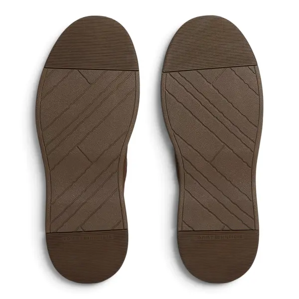 FM0FM05975-GV0 Smeđe kožne cipele na vezanje Moc Toe - Tommy Hilfiger