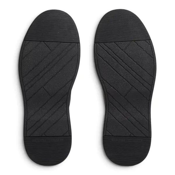 FM0FM06072-BDS Crne kožne cipele na vezanje Moc Toe - Tommy Hilfiger