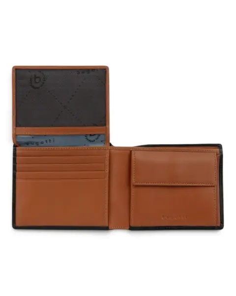 49129301 Bugatti novčanik Roccia wallet with flap small