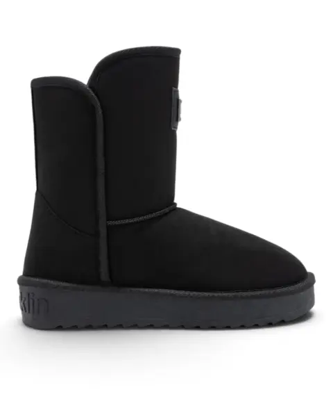 DFSH370003-BLAC D.Franklin ženske tekstilne čizme Nordic Basic, crne