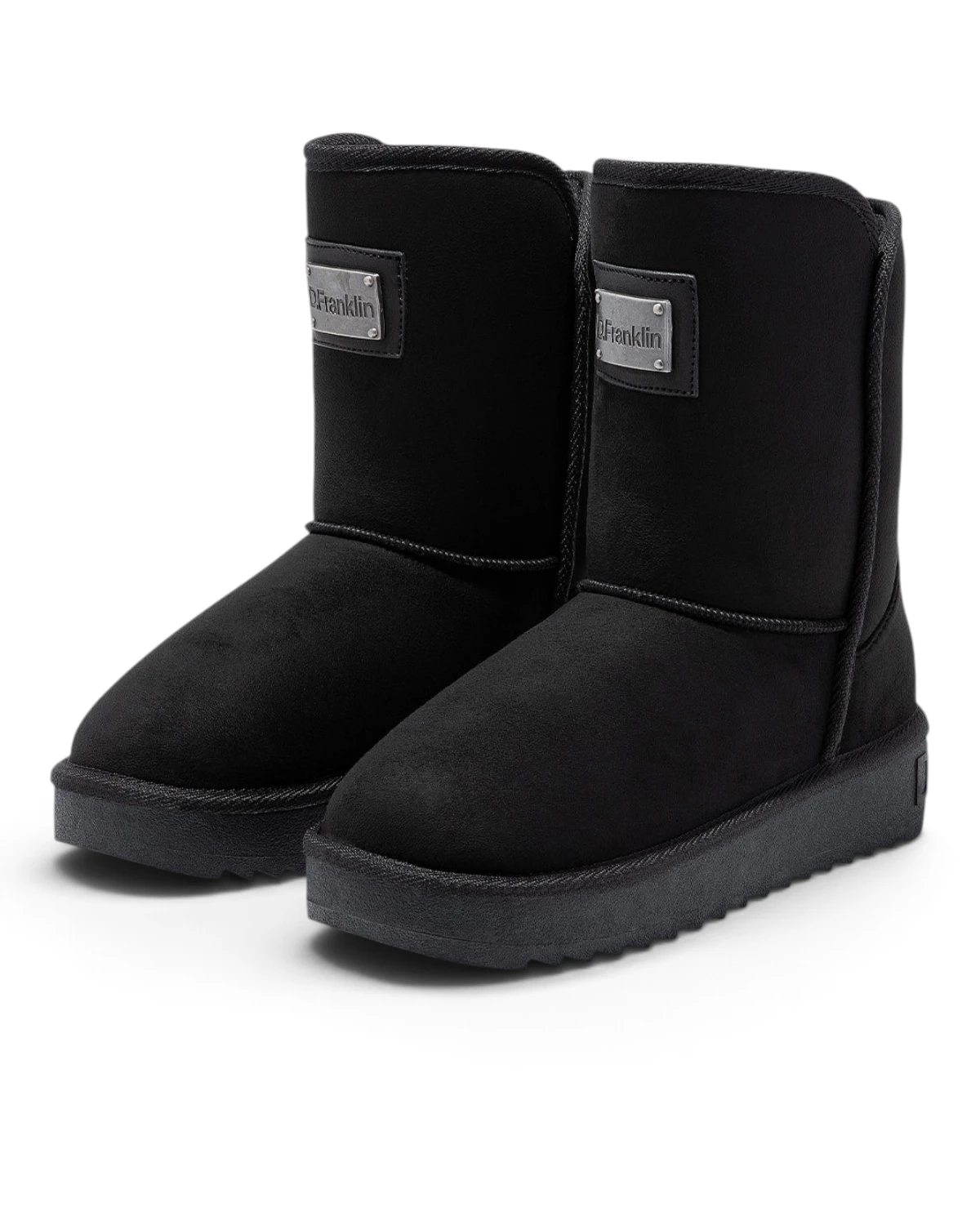 DFSH370003-BLAC D.Franklin ženske tekstilne čizme Nordic Basic, crne