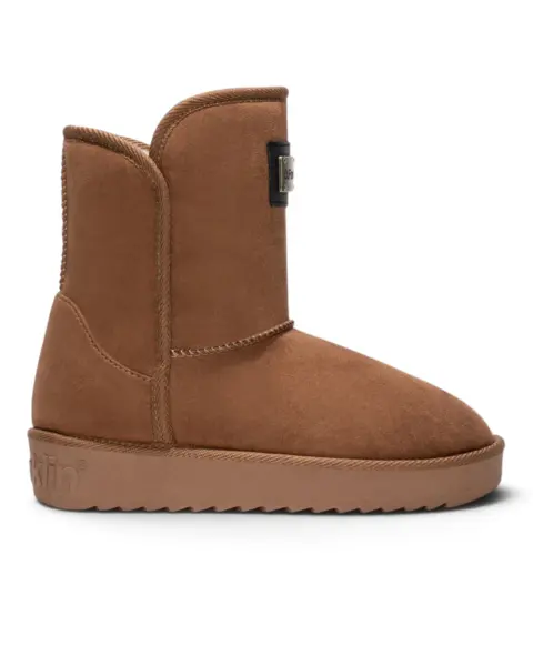 DFSH370003-TAN D.Franklin ženske tekstilne čizme Nordic Basic, bež