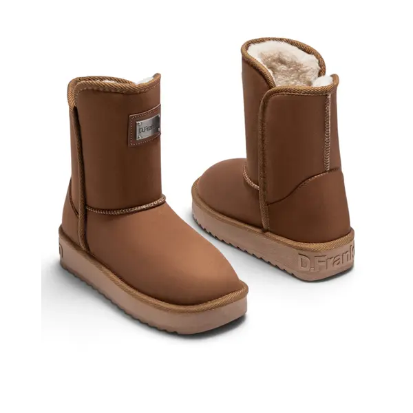 DFSH370003-TAN D.Franklin ženske tekstilne čizme Nordic Basic, bež