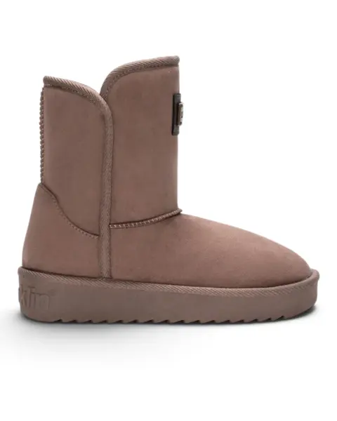 DFSH370003-TAUP D.Franklin ženske tekstilne čizme Nordic Basic, taupe