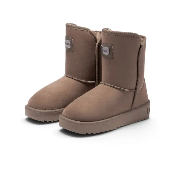 DFSH370003-TAUP D.Franklin ženske tekstilne čizme Nordic Basic, taupe