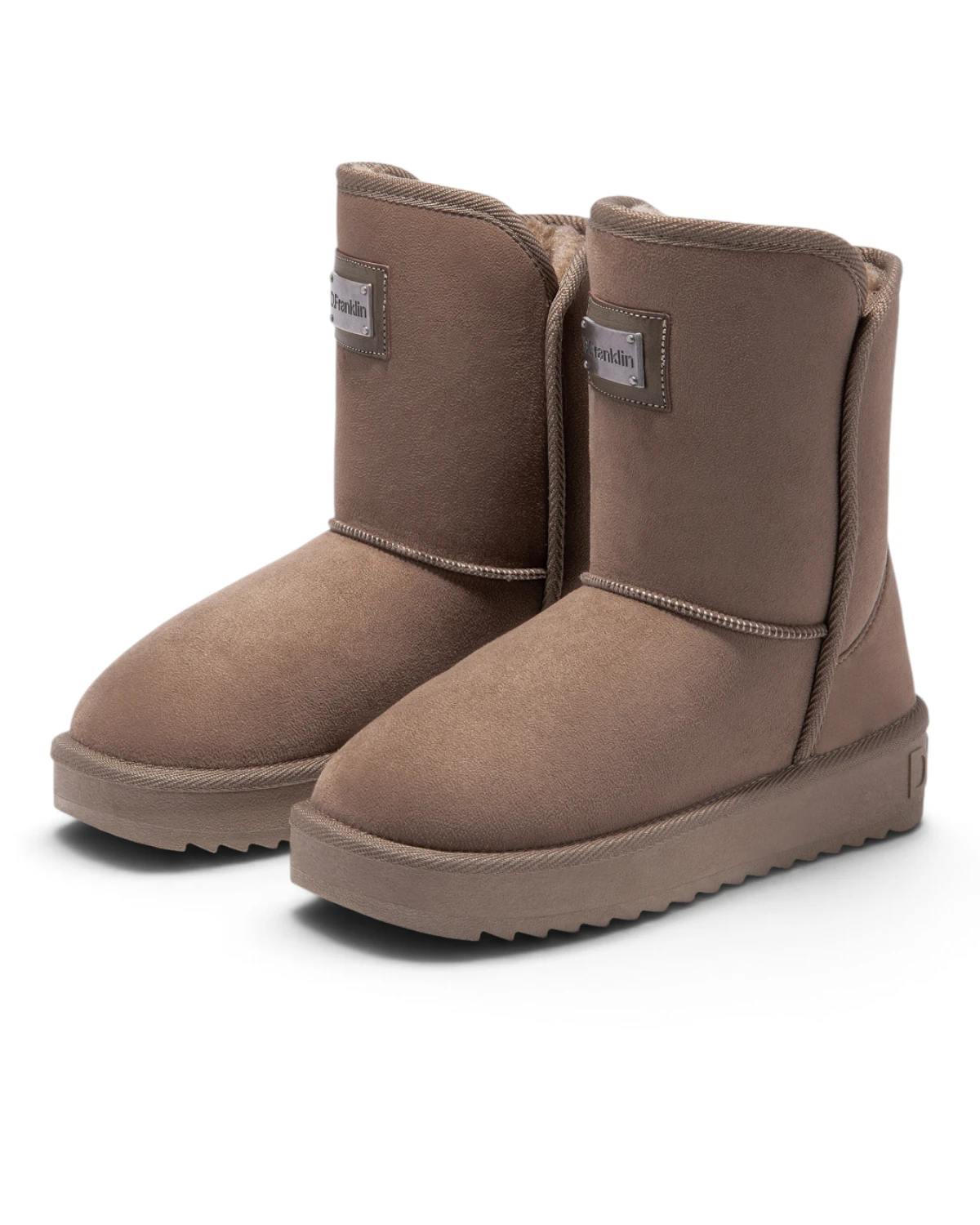DFSH370003-TAUP D.Franklin ženske tekstilne čizme Nordic Basic, taupe