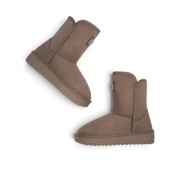 DFSH370003-TAUP D.Franklin ženske tekstilne čizme Nordic Basic, taupe