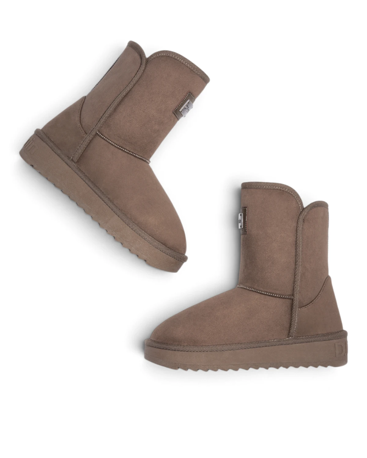 DFSH370003-TAUP D.Franklin ženske tekstilne čizme Nordic Basic, taupe
