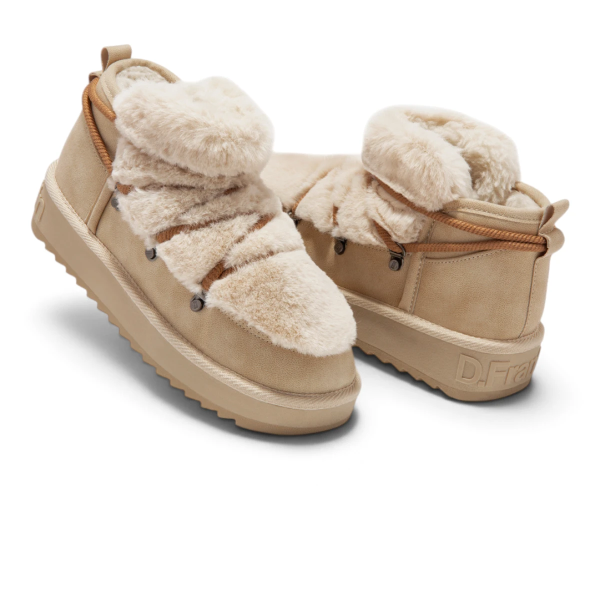 DFSH370011-BEIG D.Franklin Nordic Trk Fur Low Beige