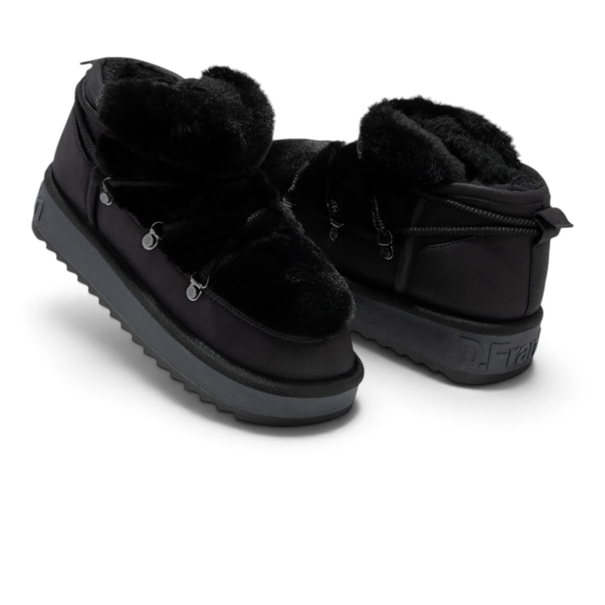 DFSH370011-BLAC D.Franklin Nordic Trk Fur Low Black