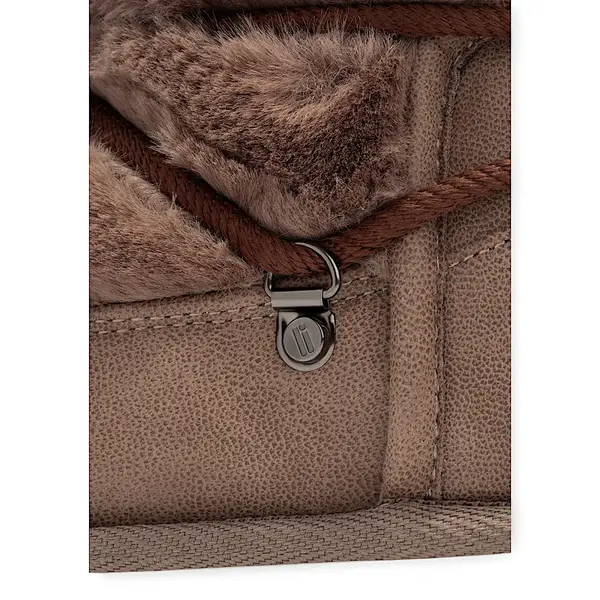 DFSH370011-BROW D.Franklin ženske buce Nordic TRK Fur, smeđe