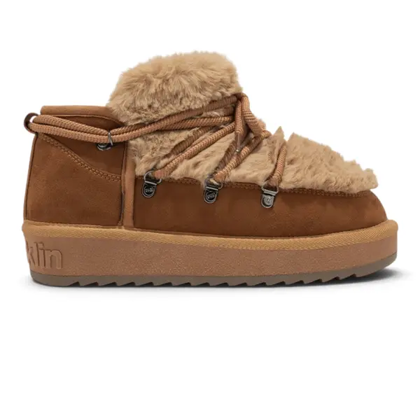 DFSH370011-CAME D.Franklin gležnjača s krznom NORDIC TRK fur camel