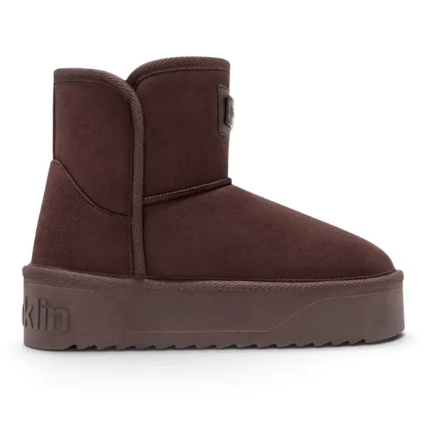 DFSH371004-CHOC D.Franklin ženske niske tekstilne čizme Nordic V.2 Basic Low, smeđe