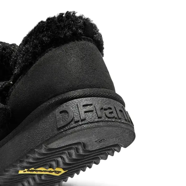 DFSH370003-TAUP D.Franklin ženske tekstilne čizme Nordic Lite Sherpa, crne