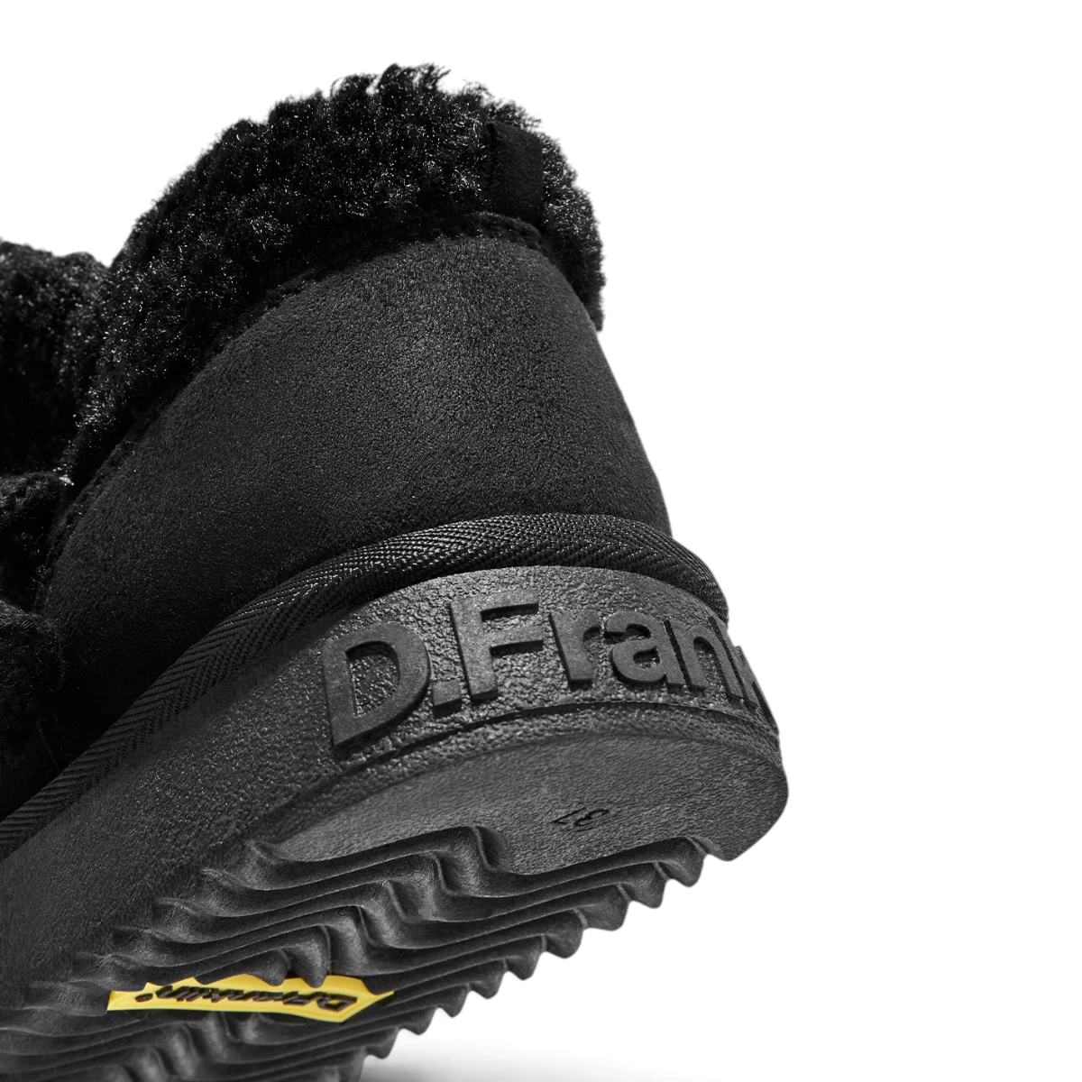 DFSH370003-TAUP D.Franklin ženske tekstilne čizme Nordic Lite Sherpa, crne