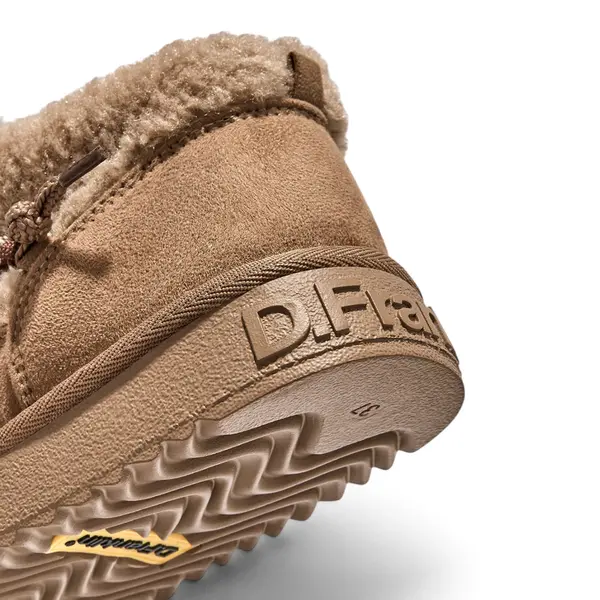 DFSH370003-TAUP D.Franklin ženske tekstilne čizme Nordic Lite Sherpa, smeđe