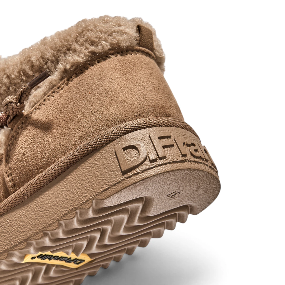 DFSH370003-TAUP D.Franklin ženske tekstilne čizme Nordic Lite Sherpa, smeđe