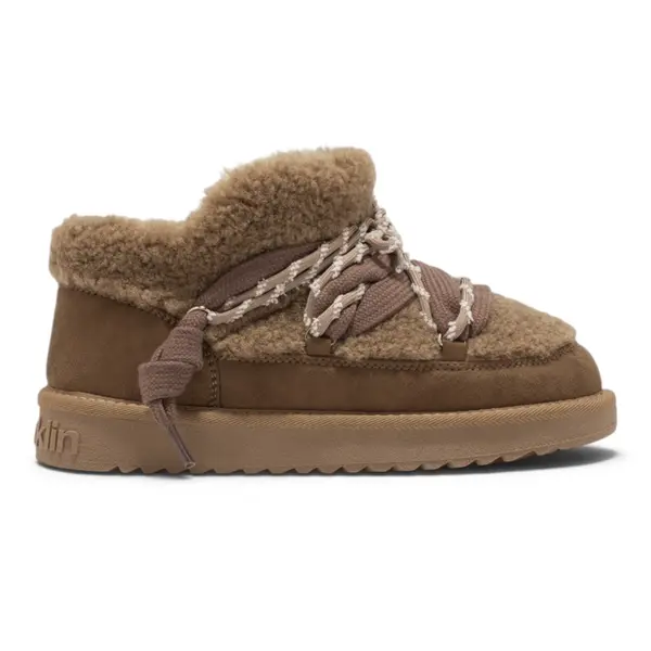 DFSH370003-TAUP D.Franklin ženske tekstilne čizme Nordic Lite Sherpa, zelene