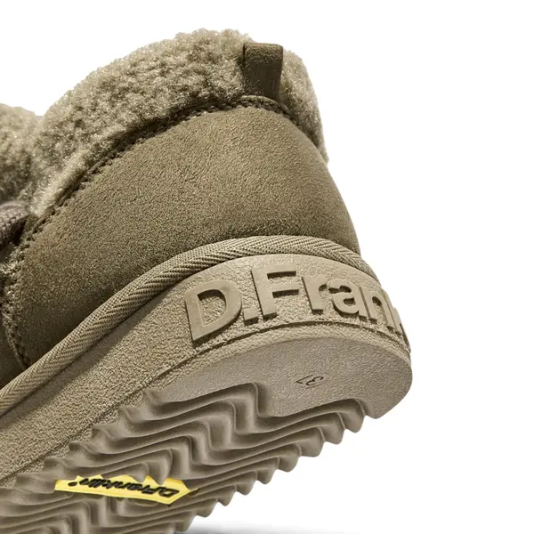 DFSH370003-TAUP D.Franklin ženske tekstilne čizme Nordic Lite Sherpa, zelene