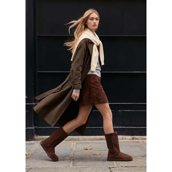 DFSH426015-CHOC D.Franklin gležnjača s krznom NORDIC LITE high basic choco