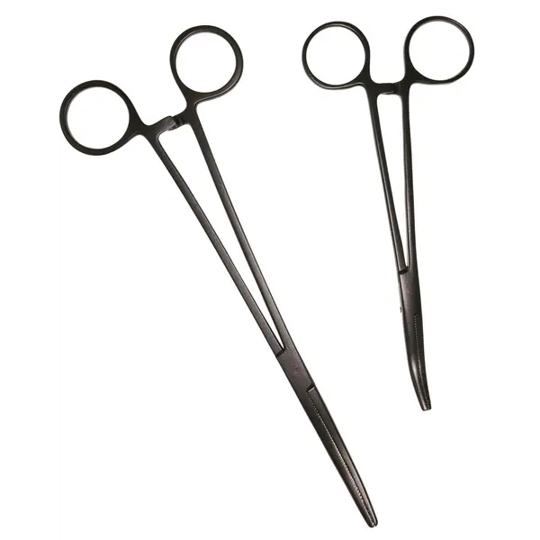 CAS 3111 FRC BLK CASTED RIBIČKE ŠKARE ZAKRIVLJENE 8" 20CM - CRNE