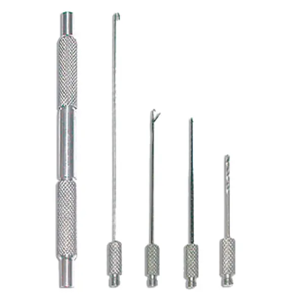 CAS 355802 CASTED SET OD 4 DIJELA ( 3 RAZLIČITE IGLE + SVRDLO ) INOX