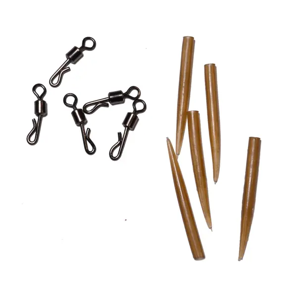 CAS 356417 CASTED ROLLING SWIVEL QUICK SNAP+LONG SLEEVE 5+5 KOM