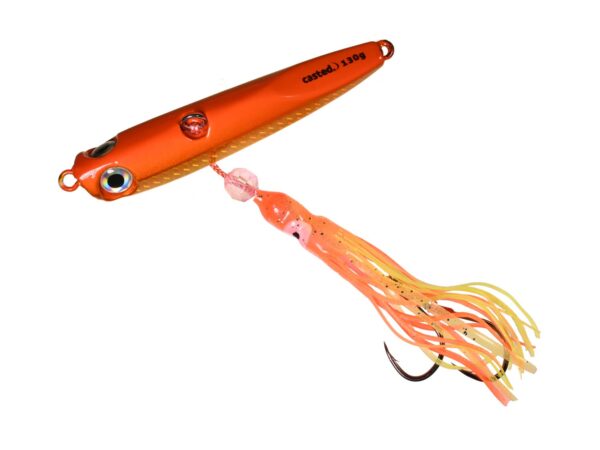 CAS 7073 Casted varalica Inchiku Bottom Bug 130 G GOLD ORANGE GLOW