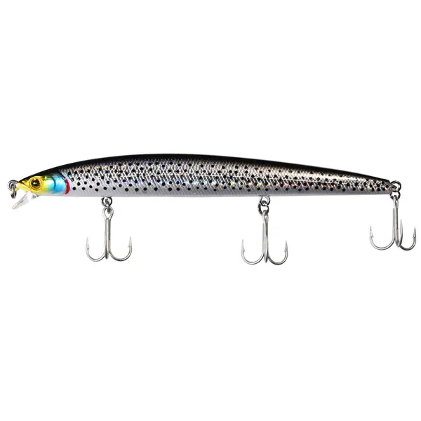 CAS 8024 CASTED VARALICA VOBLER PIN MINNOW 13 GREY MULLET 13 CM 12 G FLOATING