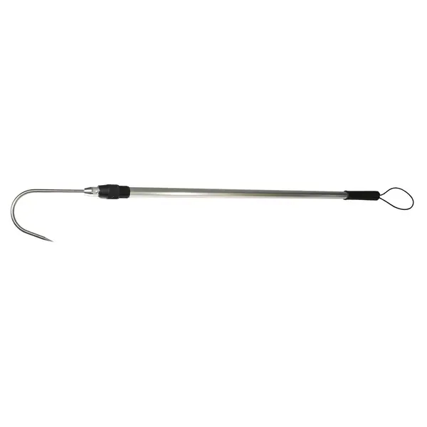 CAS 027 CASTED GAFF TELE, 1,80M 2-sec SS HOOK