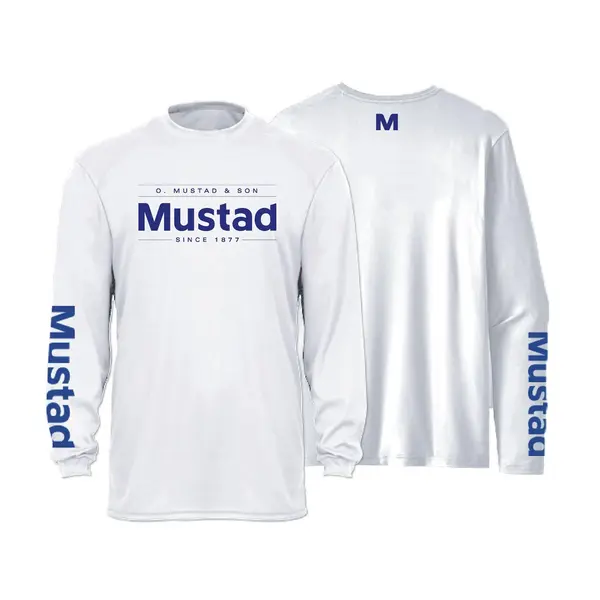 MCTEE-MUW01-LS-XL Mustad majica Light Grey Brand Longsleeve UV - Repreve+Spandex XL